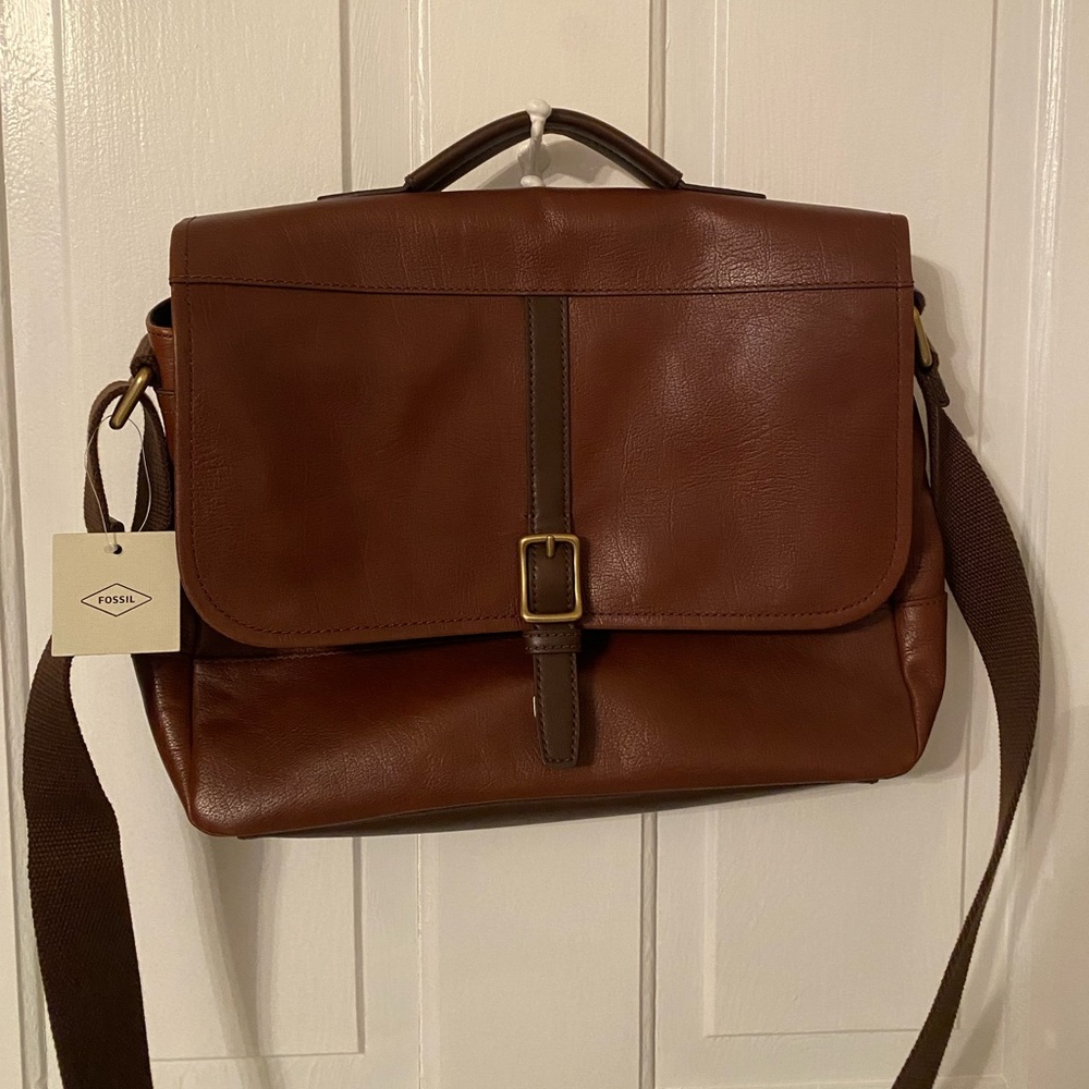Fossil Commuter Bag Briefcase NWT